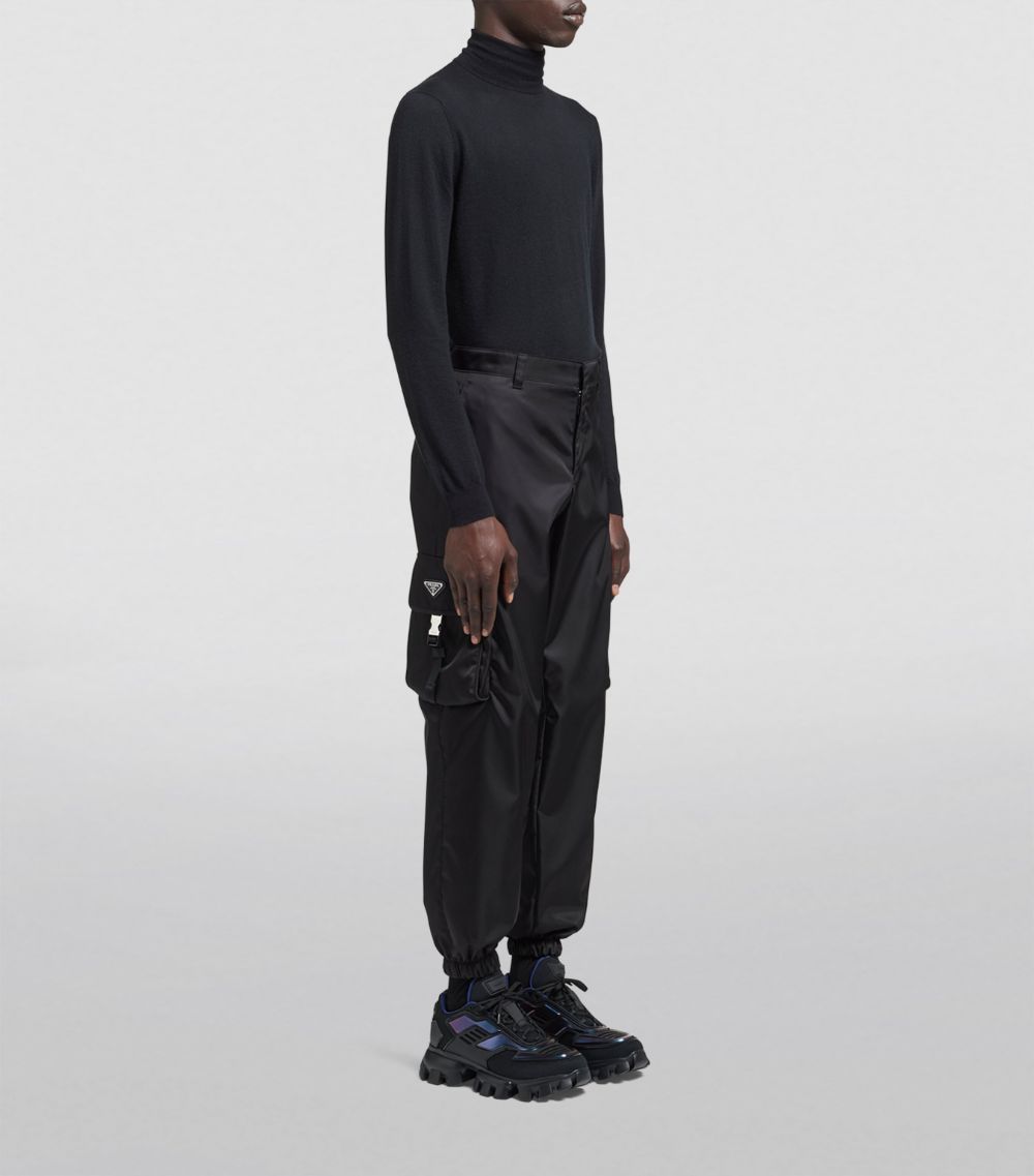 Prada Prada Re-Nylon Cargo Trousers