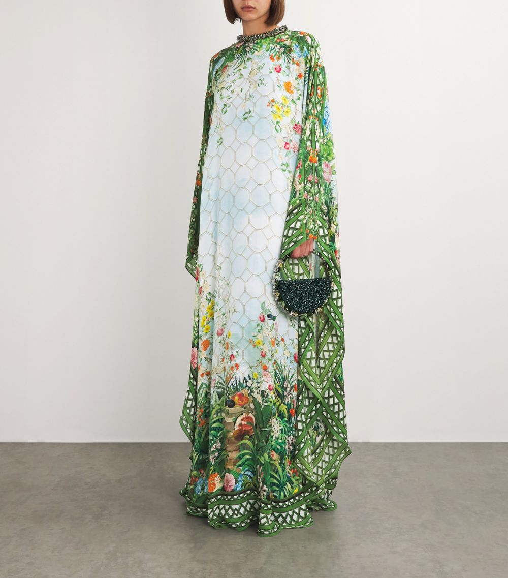 Mary Katrantzou Mary Katrantzou Silk Taylor Kaftan Dress