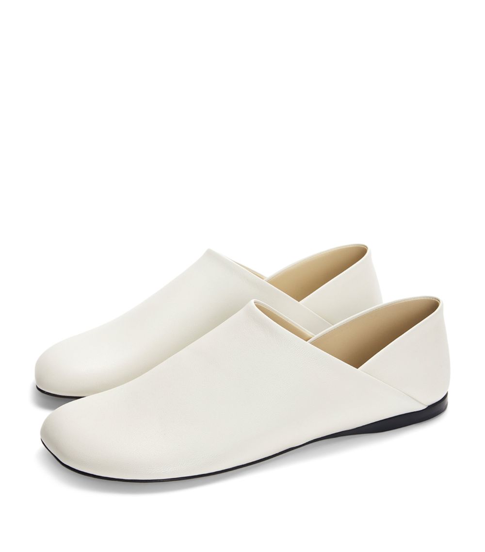 Loewe Loewe Leather Toy Loafers