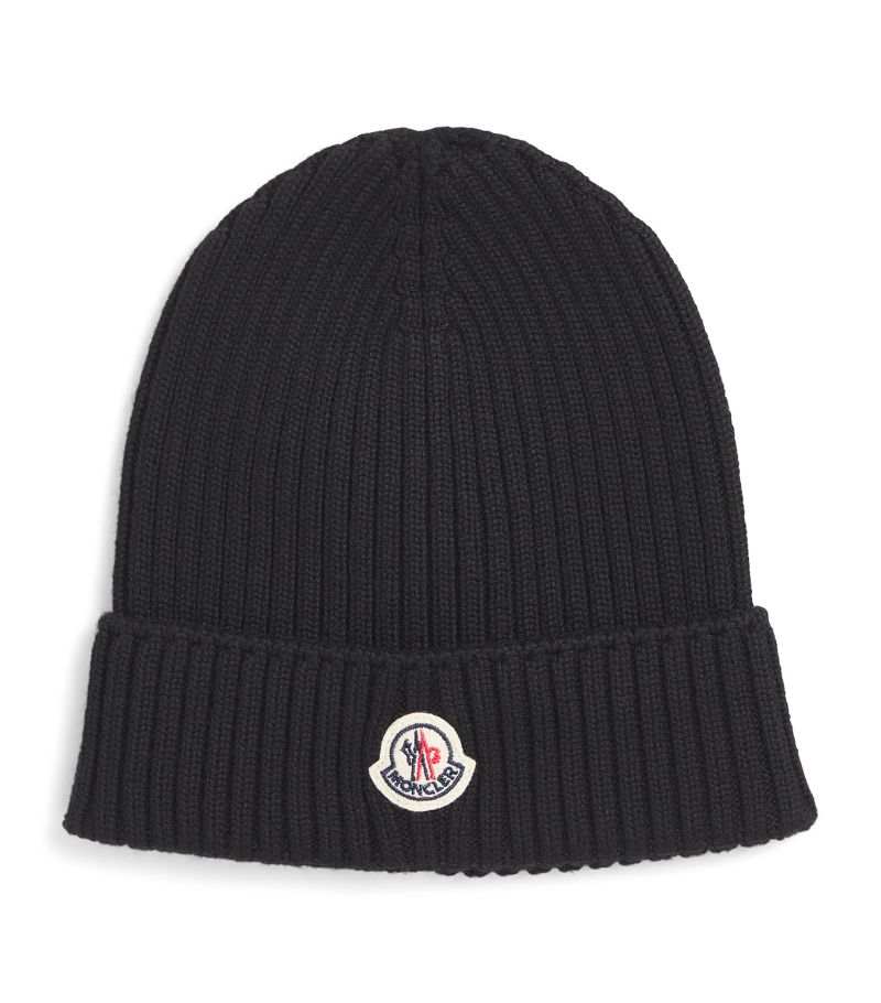 Moncler Enfant Moncler Enfant Wool Logo Beanie