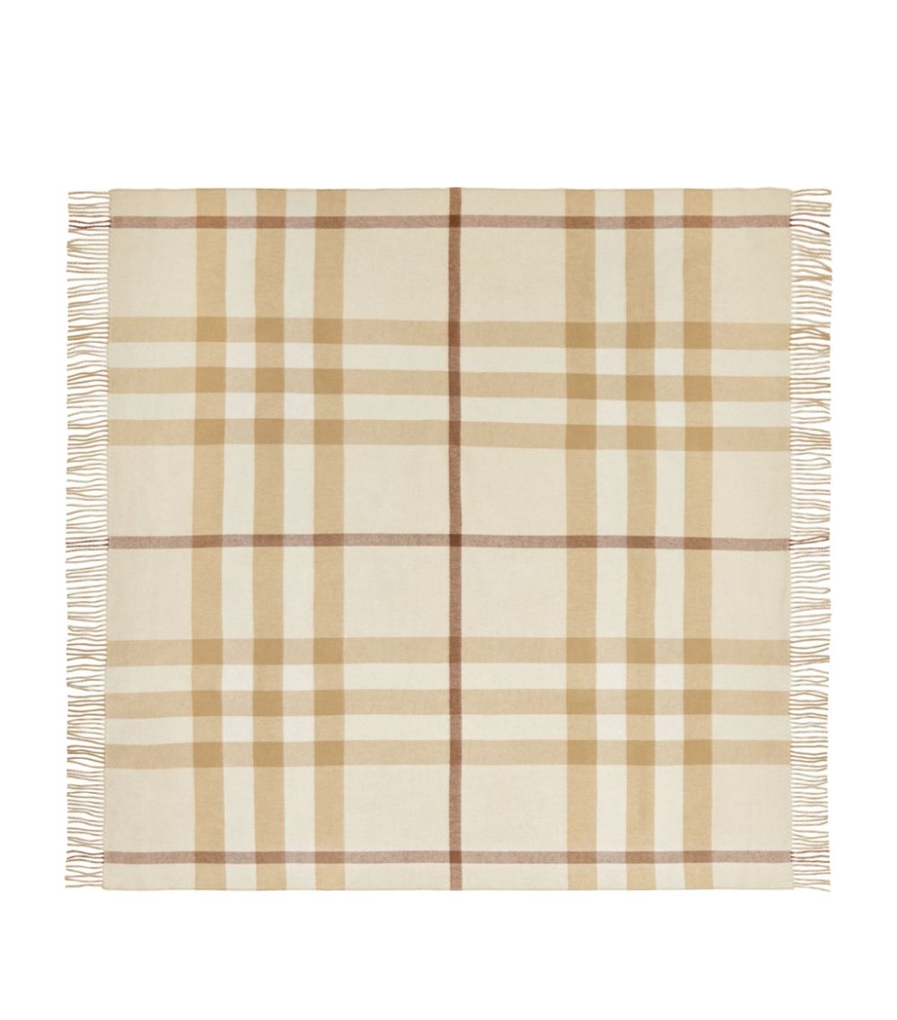 Burberry Burberry Cashmere Check Throw (140cm x 140cm)