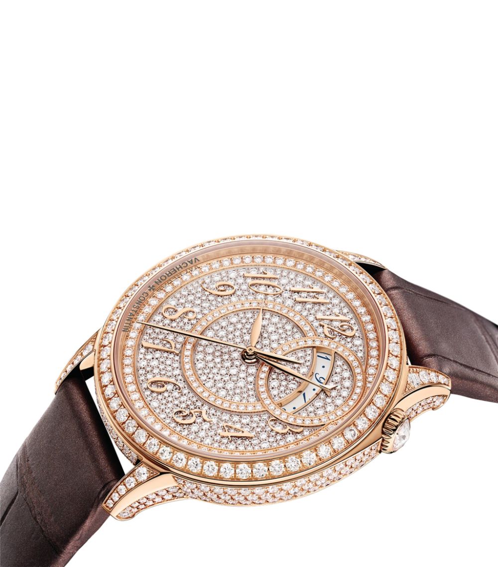 Vacheron Constantin Vacheron Constantin Rose Gold And Diamond Egérie Watch 35Mm