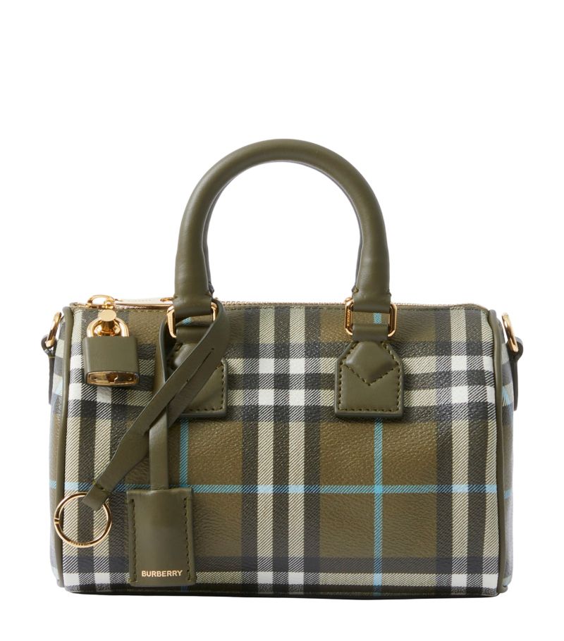 Burberry Burberry Mini Check Bowling Bag