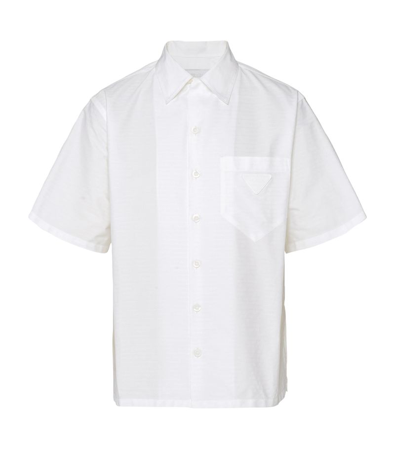 Prada Prada Cotton Triangle Shirt