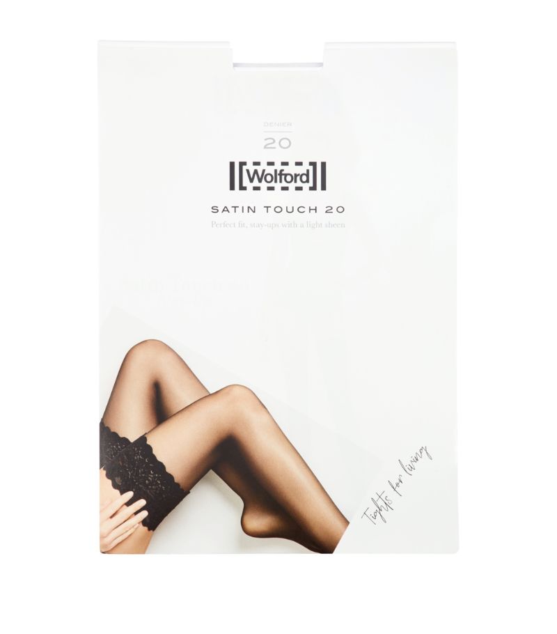 Wolford Wolford Satin Touch 20 Lace Knee-High Stockings