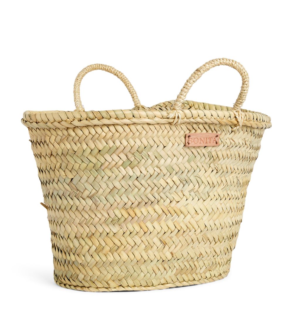 Bonita Bonita Medium Palm Basket Bag
