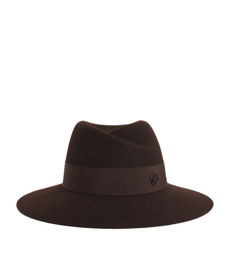 Maison Michel Maison Michel Wool Virginie Fedora Hat