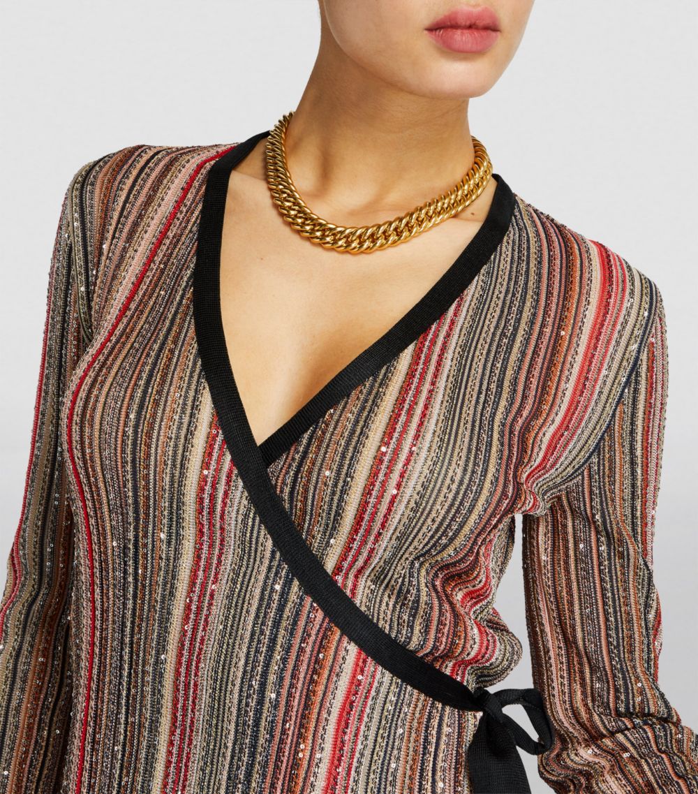 Missoni Missoni Embellished Striped Sweater