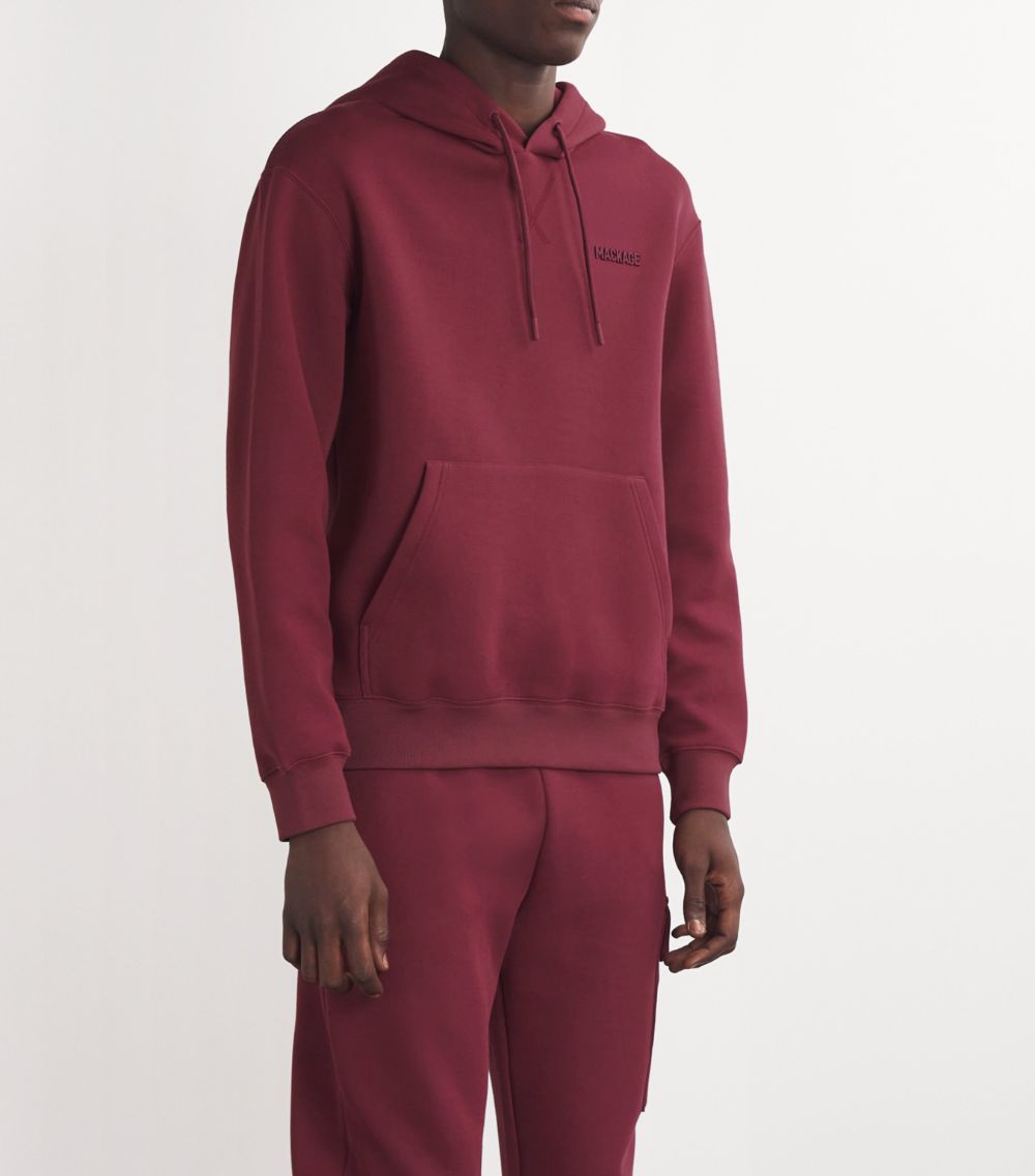 Mackage Mackage Cotton-Blend Logo Krystian Hoodie