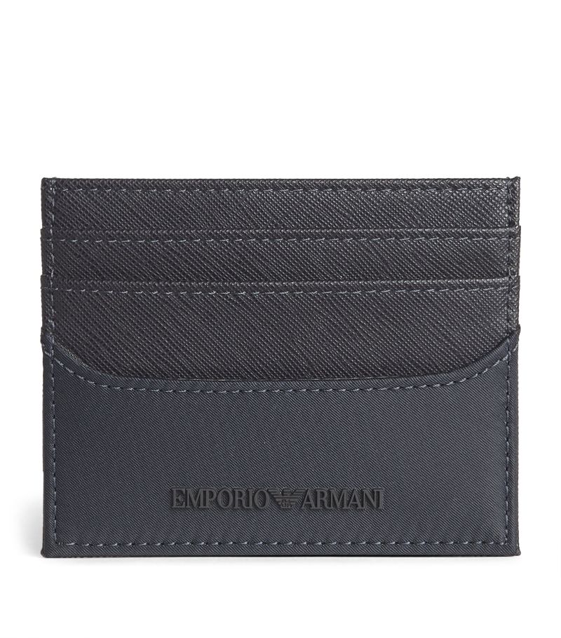 Emporio Armani Emporio Armani Faux Leather Logo Card Holder