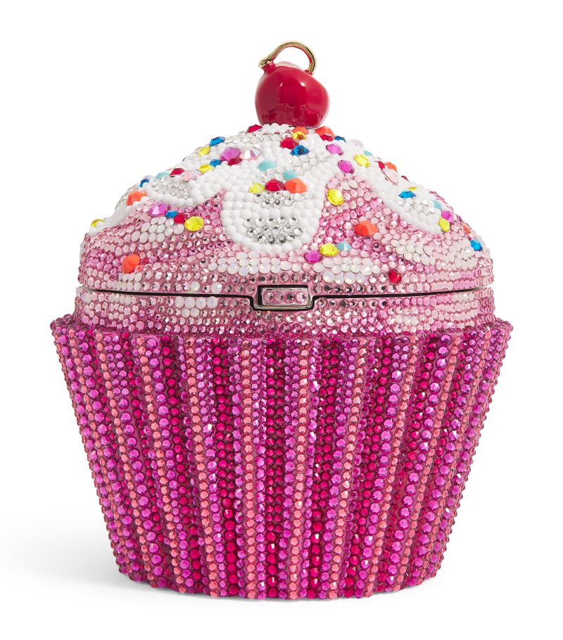 Judith Leiber Judith Leiber Cupcake Cherry Clutch Bag