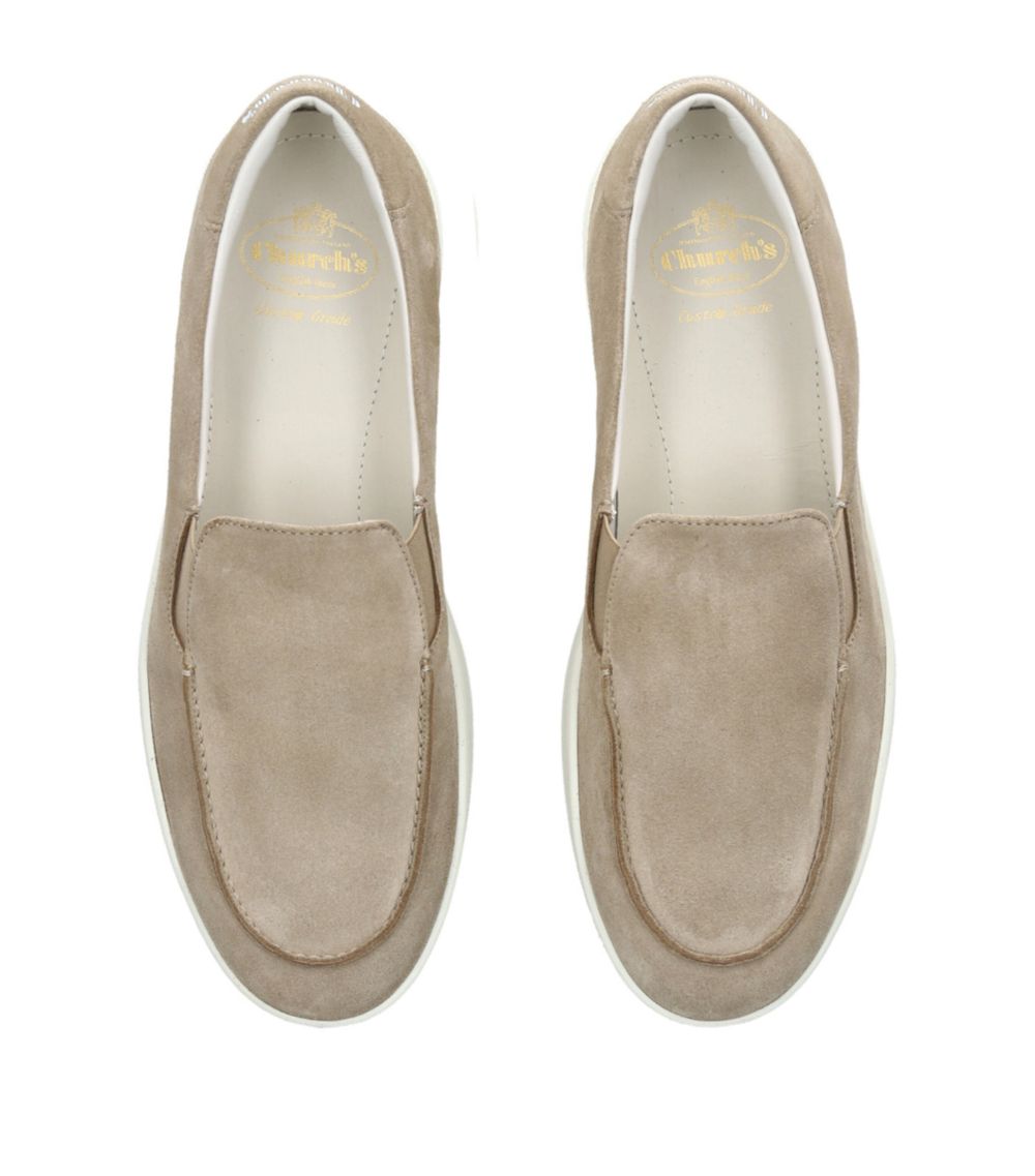 Church's Church'S Suede Longton Slip-On Sneakers