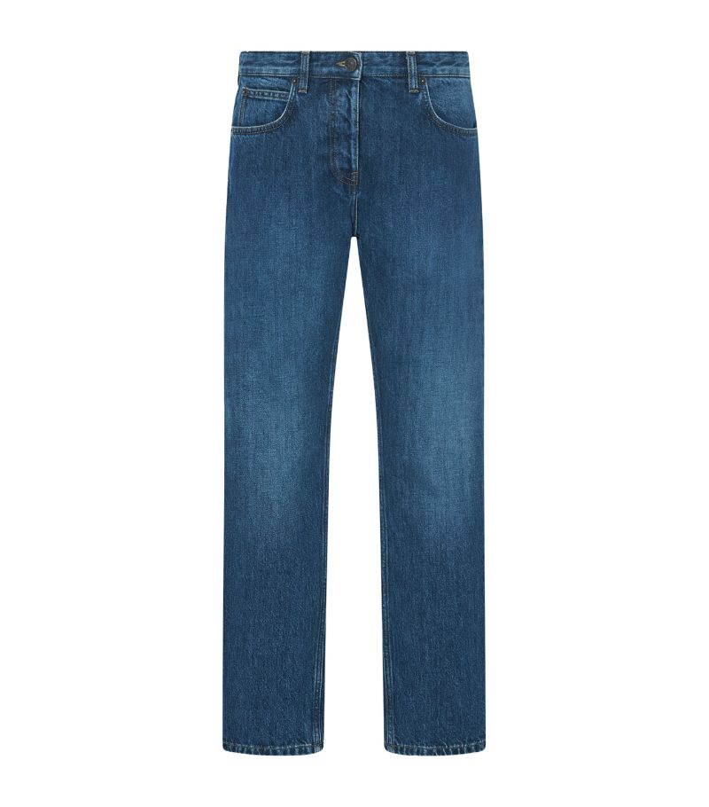 The Row The Row Riaco Mid-Rise Slim Jeans