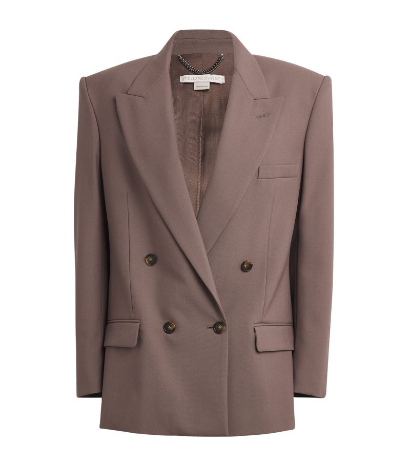 Stella McCartney Stella Mccartney Wool Double-Breasted Blazer