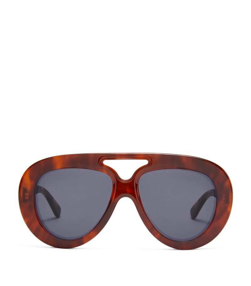 Loewe Loewe Round Spoiler Aviator Sunglasses