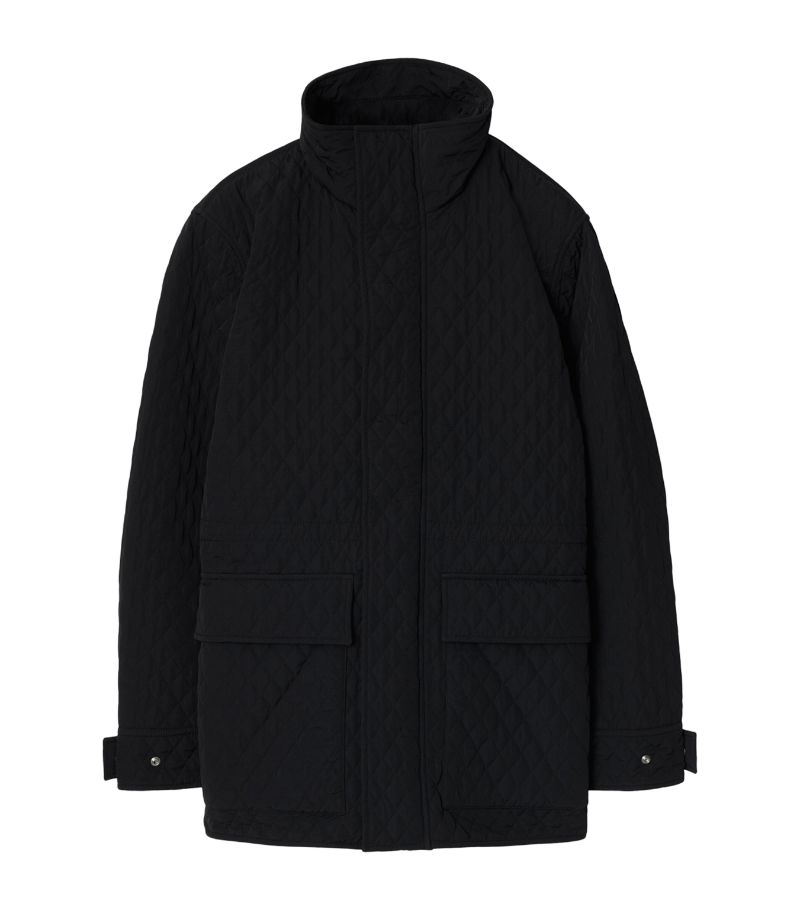 Burberry Burberry Quilted Check Hood Jacket