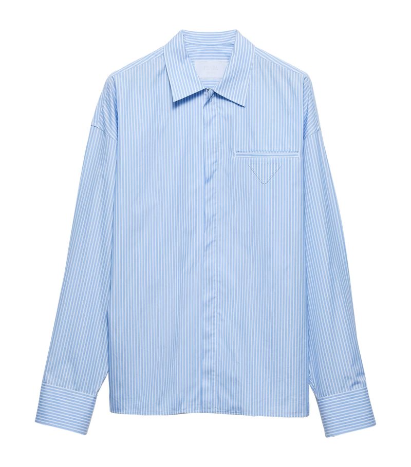 Prada Prada Cotton Pinstripe Shirt