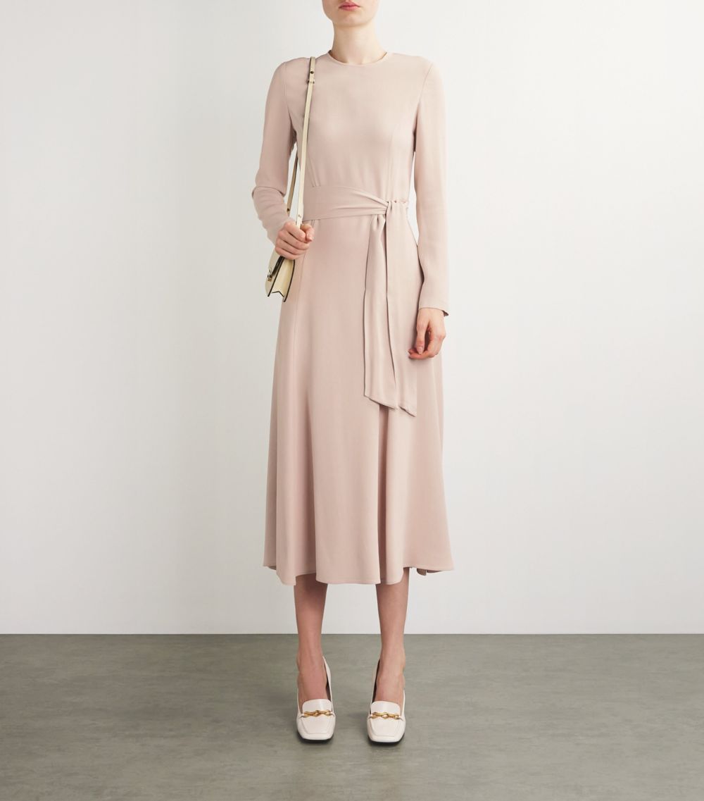 Kiton Kiton Belted Midi Dress