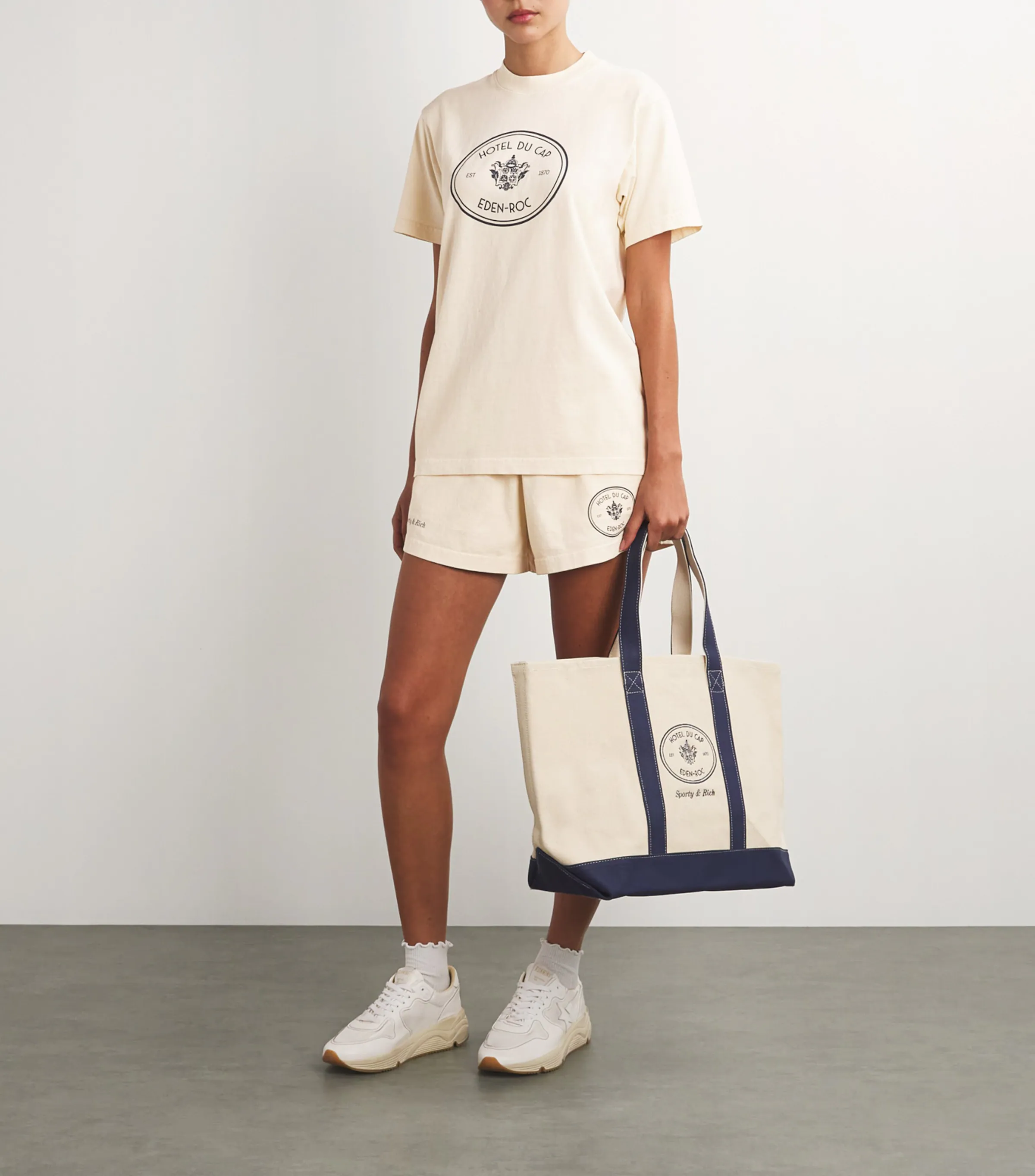 Sporty & Rich Sporty & Rich Eden Crest Kennedy T-Shirt