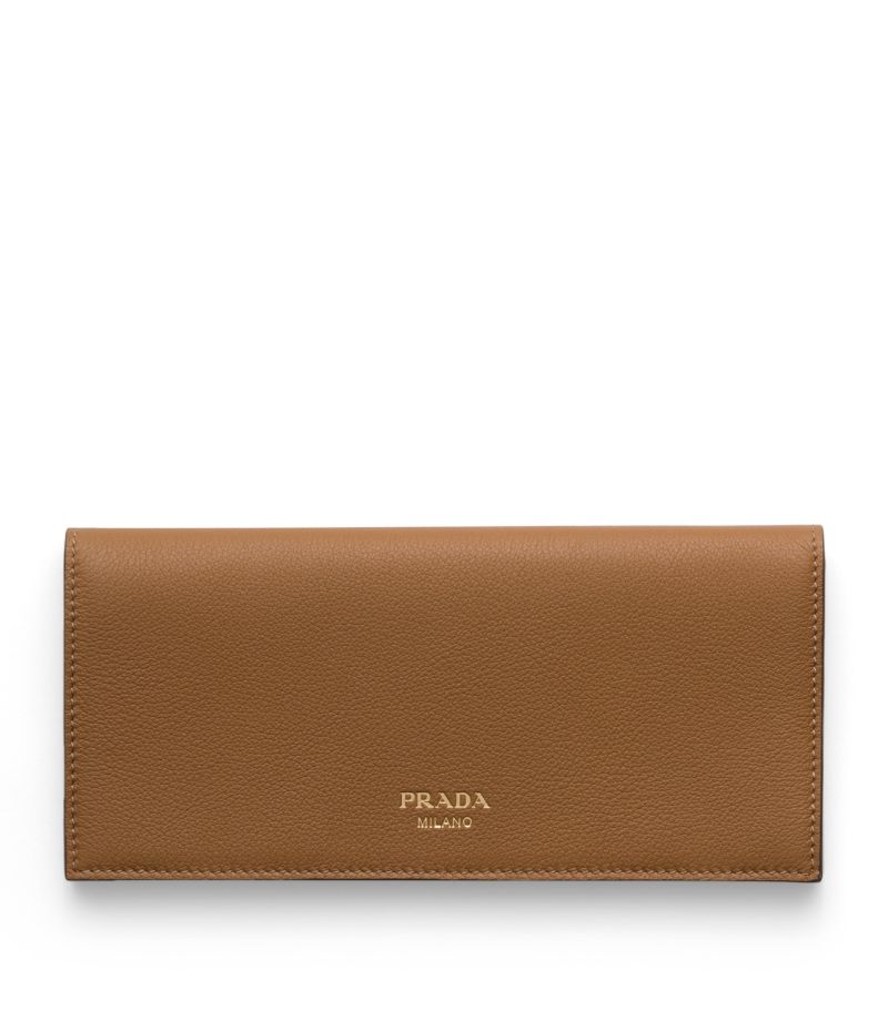 Prada Prada Leather Envelope Wallet