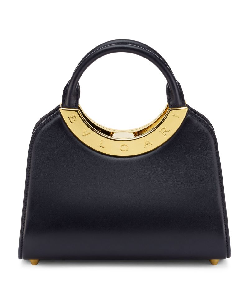 Bvlgari Bvlgari Small Leather Roma Top-Handle Bag