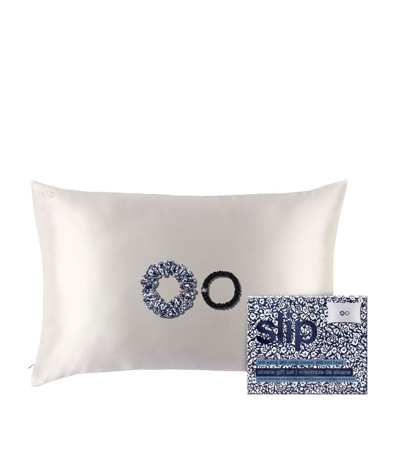 Slip Slip Slip Queen Sloane Pillowcase and Scrunchie Gift Set