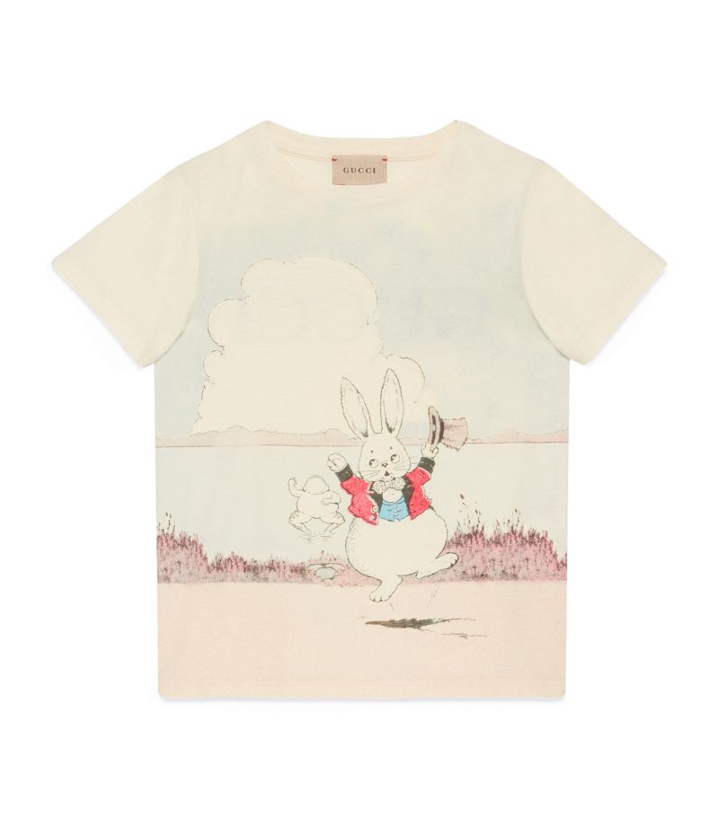 Gucci Gucci Kids X Peter Rabbit T-Shirt (4-12 Years)