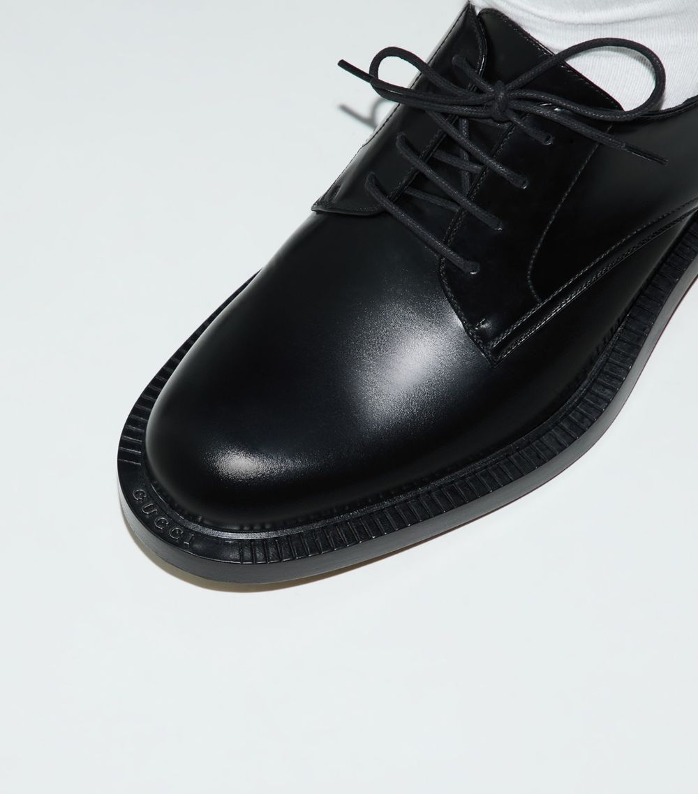 Gucci Gucci Leather Derby Shoes