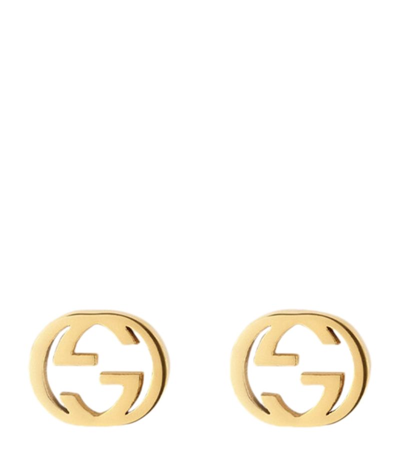 Gucci Gucci Interlocking G Stud Earrings