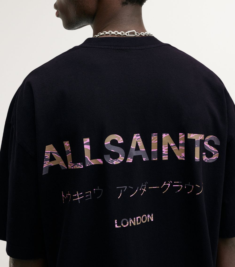 Allsaints Allsaints Organic Cotton Underground Logo T-Shirt