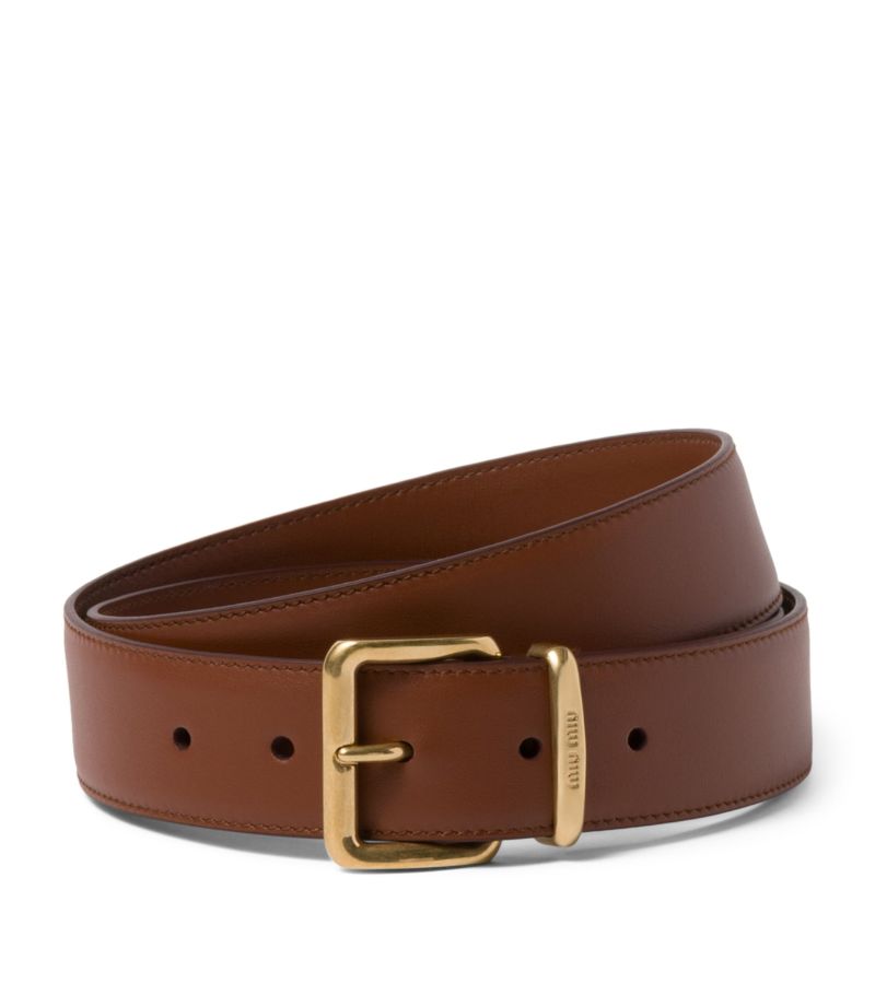 Miu Miu Miu Miu Leather Belt