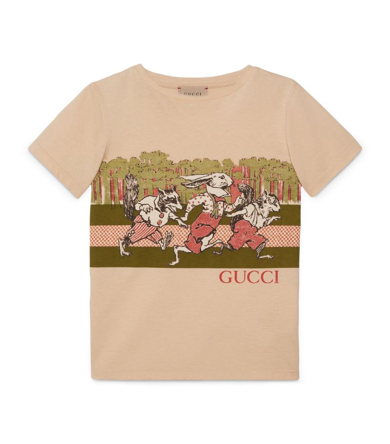 Gucci Gucci Kids X Peter Rabbit T-Shirt (4-12 Years)