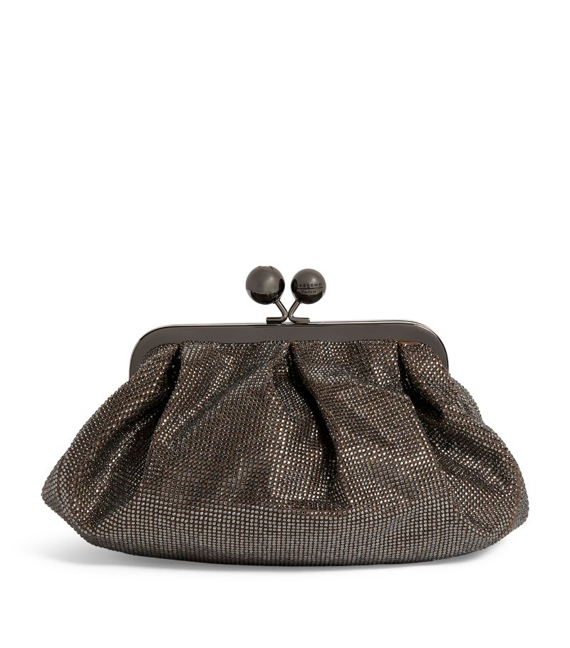 Weekend Max Mara Weekend Max Mara Rhinestone Pasticcino Clutch Bag