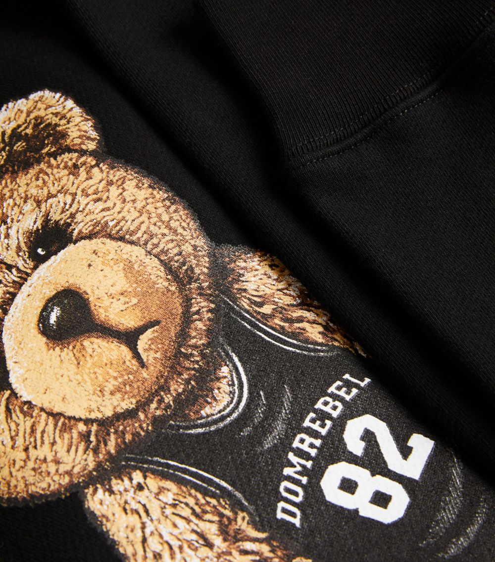 Domrebel Domrebel Cotton Basketball Bear Sweatshirt