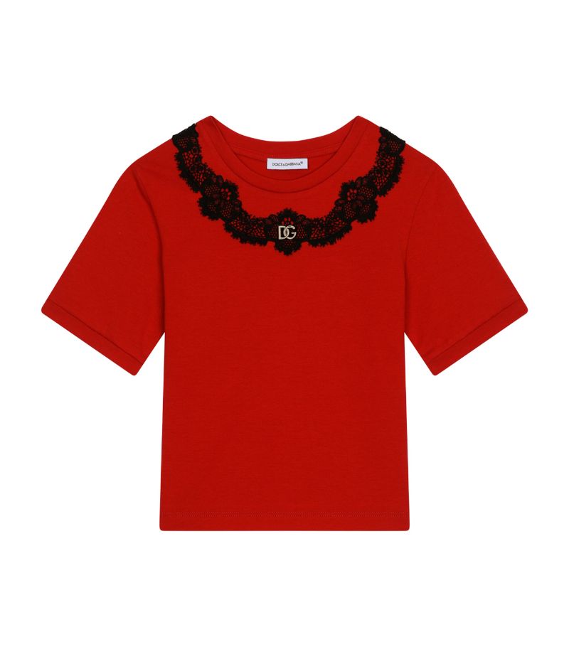 Dolce & Gabbana Dolce & Gabbana Kids Logo T-Shirt (8-14 Years)