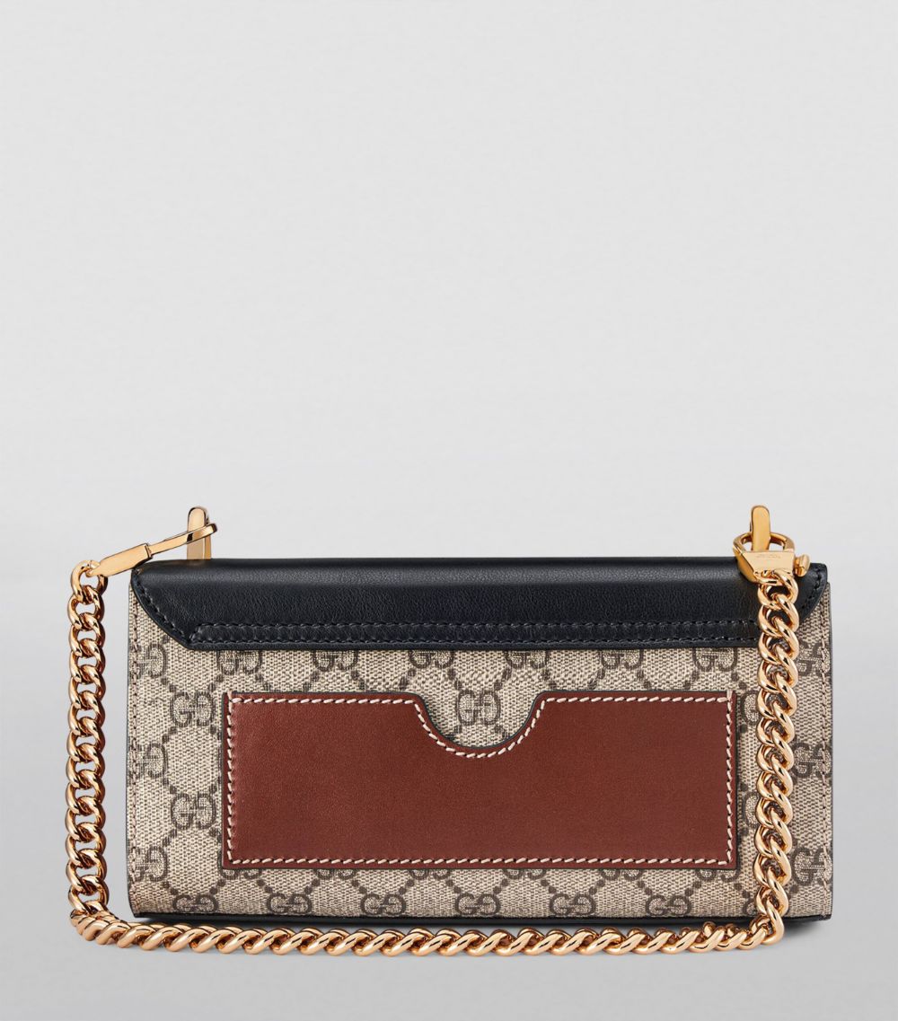 Gucci Gucci Mini Gg Supreme Padlock Shoulder Bag