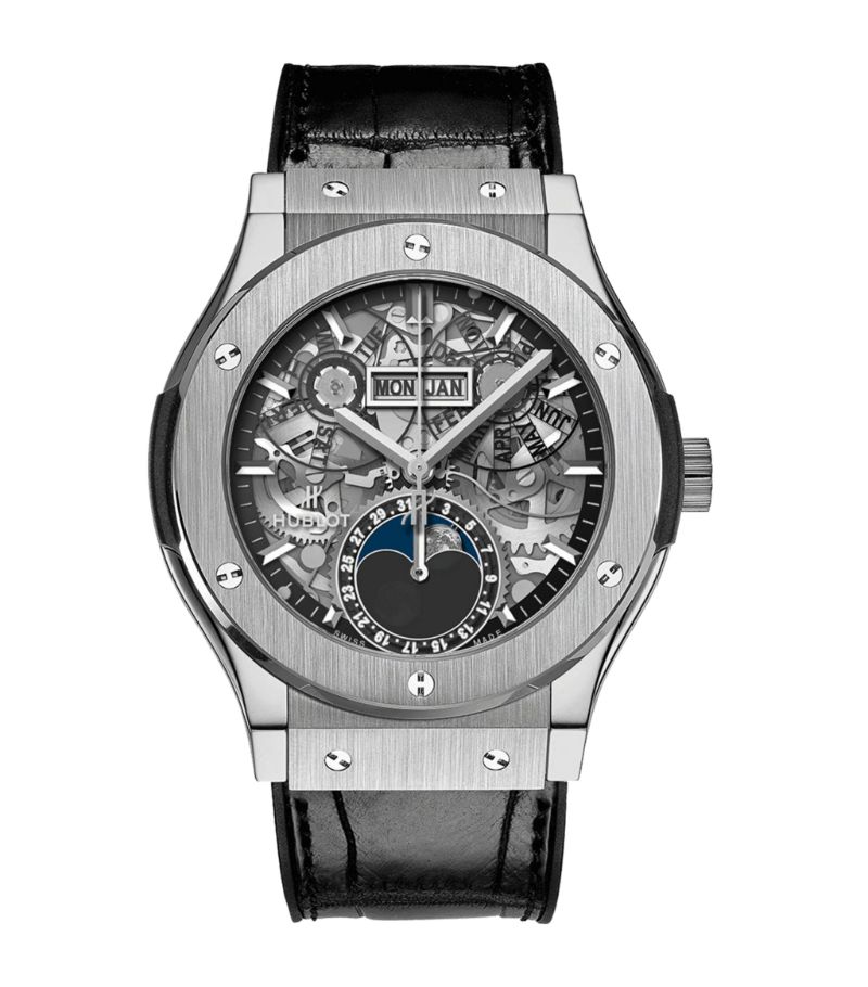 Hublot Hublot Titanium Classic Fusion Aerofusion Moonphase Watch 42mm