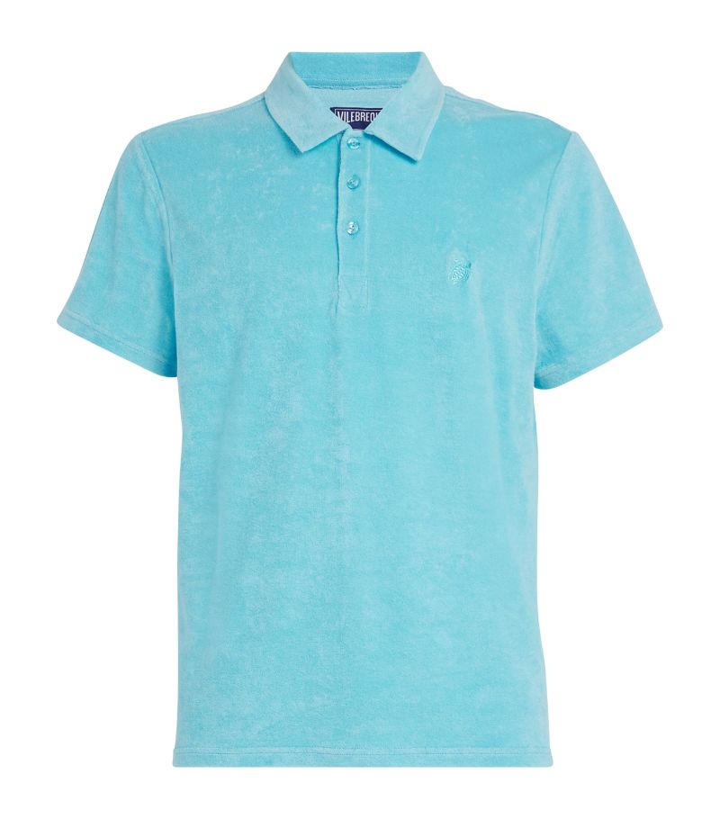 Vilebrequin Vilebrequin Cotton-Blend Terry Phoenix Polo Shirt