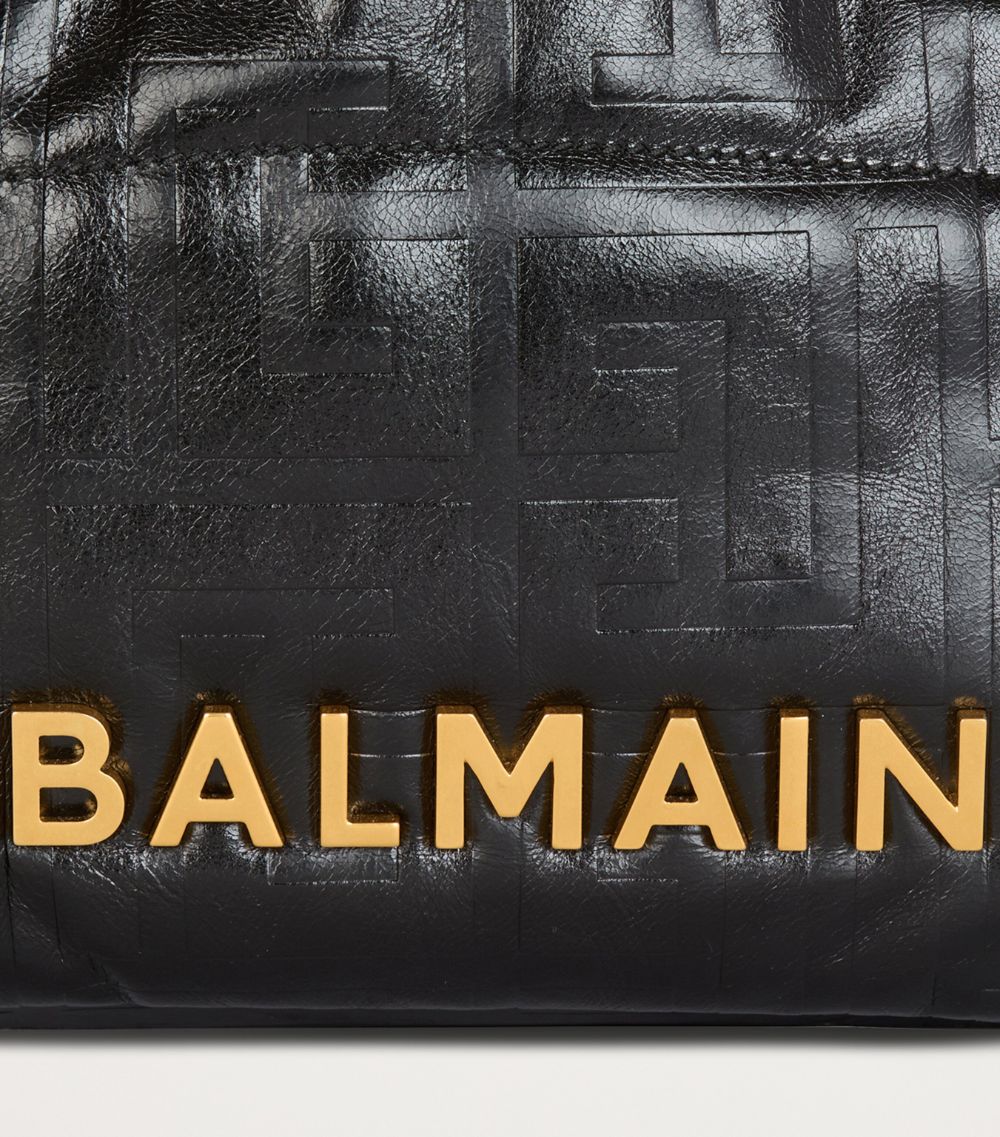 Balmain Balmain Small Pb Labyrinth 1945 Soft Tote Bag