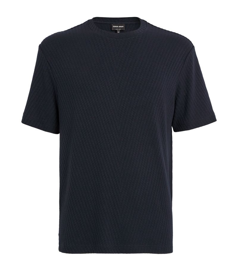 Giorgio Armani Giorgio Armani Viscose-Cashmere T-Shirt