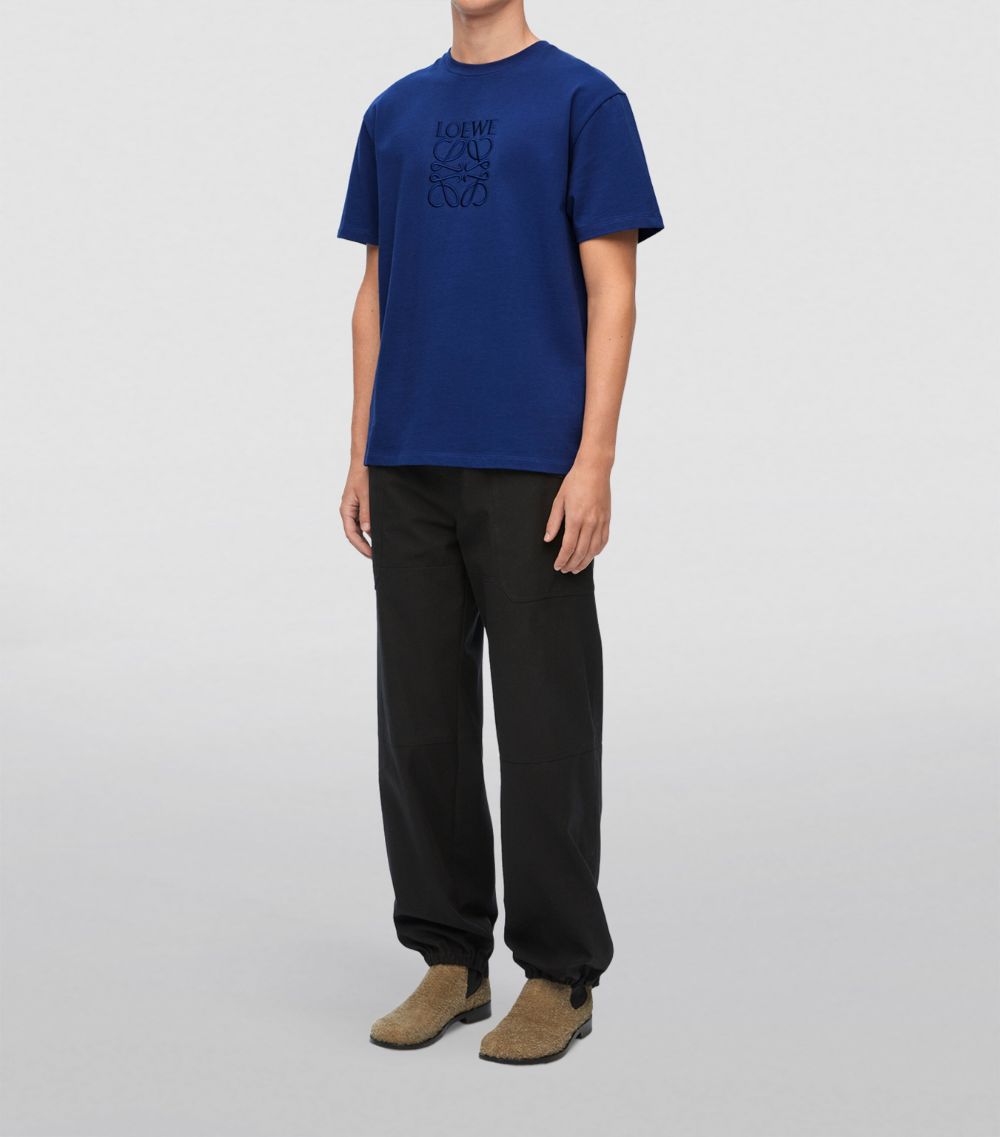 Loewe Loewe Embroidered Logo T-Shirt