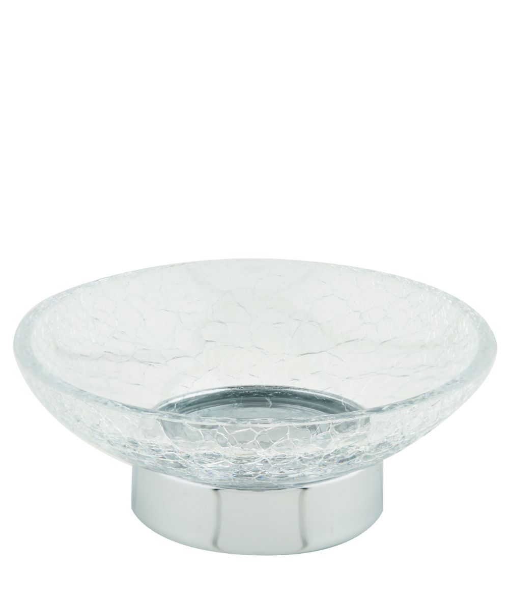 Zodiac Zodiac Cracked Crystal Soap Dish