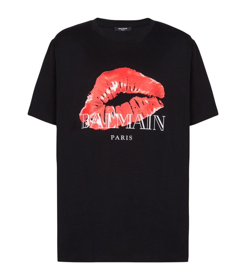 Balmain Balmain Cotton Kiss Logo T-Shirt