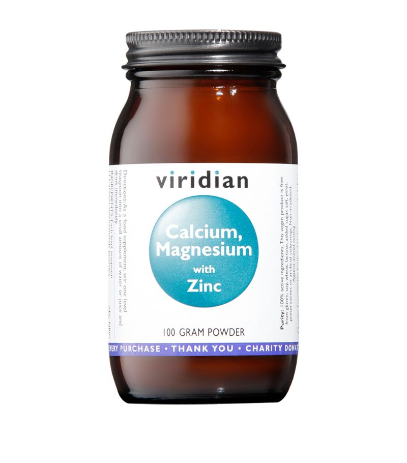 Viridian Viridian Calcium, Magnesium With Zinc Powder (100G)