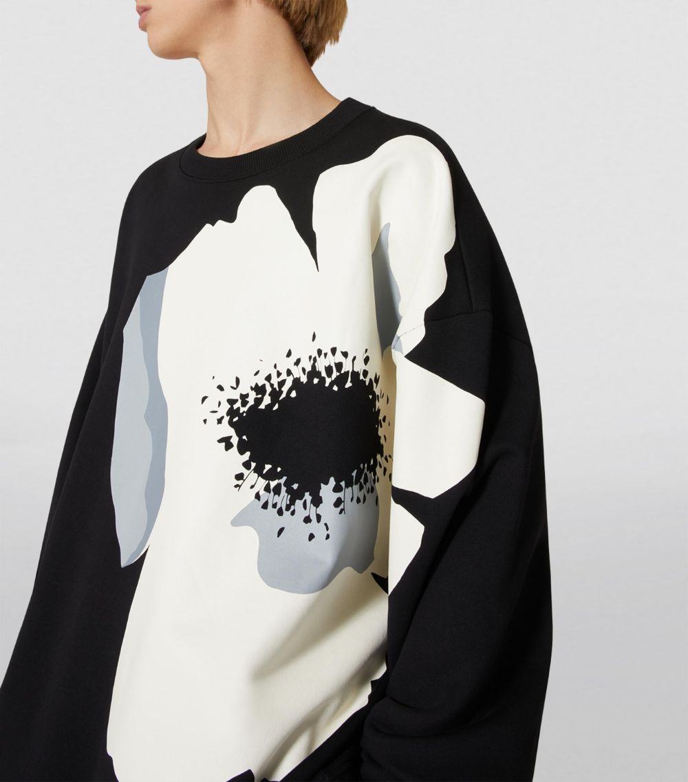 VALENTINO GARAVANI Valentino Garavani Oversized Flower Sweatshirt