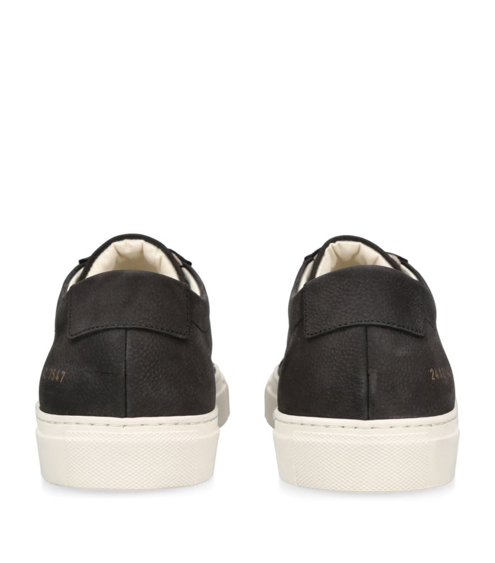 COMMON PROJECTS Common Projects Suede Low-Top Achilles Sneakers
