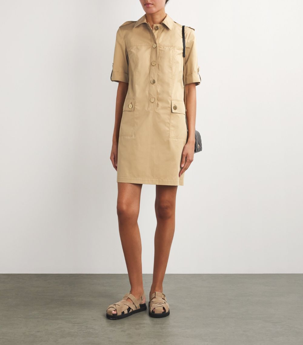 Tory Burch Tory Burch Camp Shirt Mini Dress