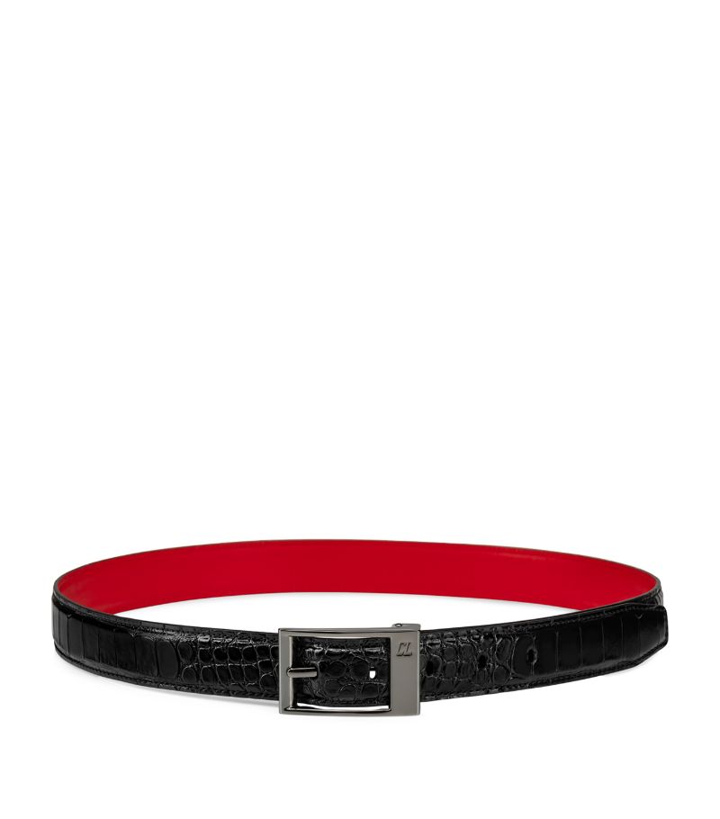 Christian Louboutin Christian Louboutin Bizbelt Leather Belt