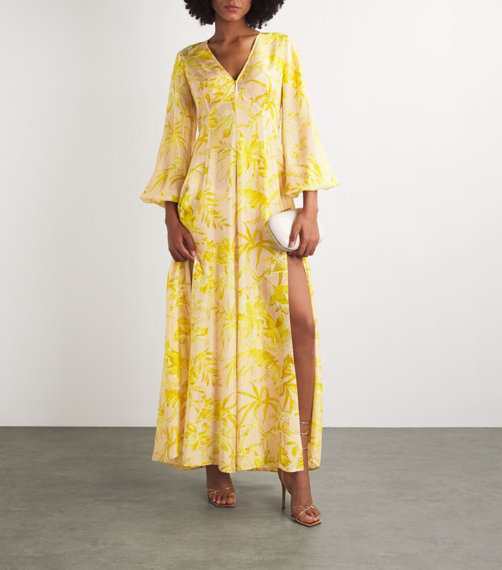 Zimmermann Zimmermann Silk Floral Maxi Dress