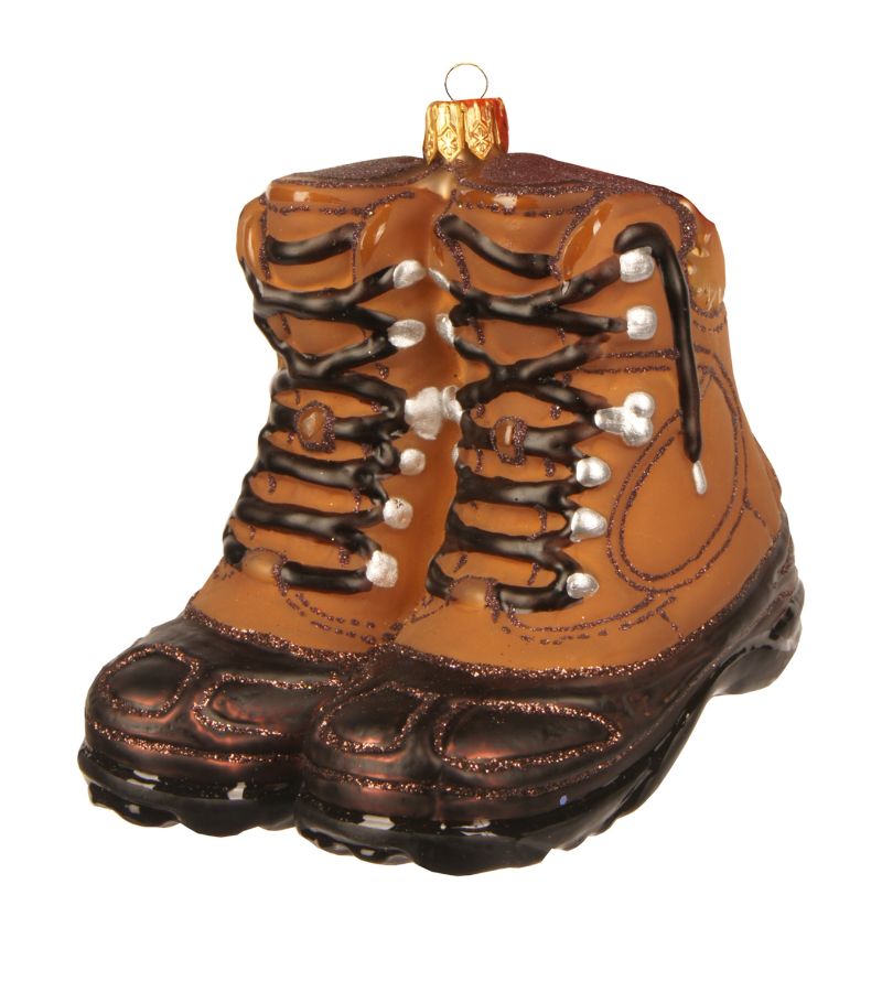 Harrods Harrods Glass Walking Boots Tree Decoration